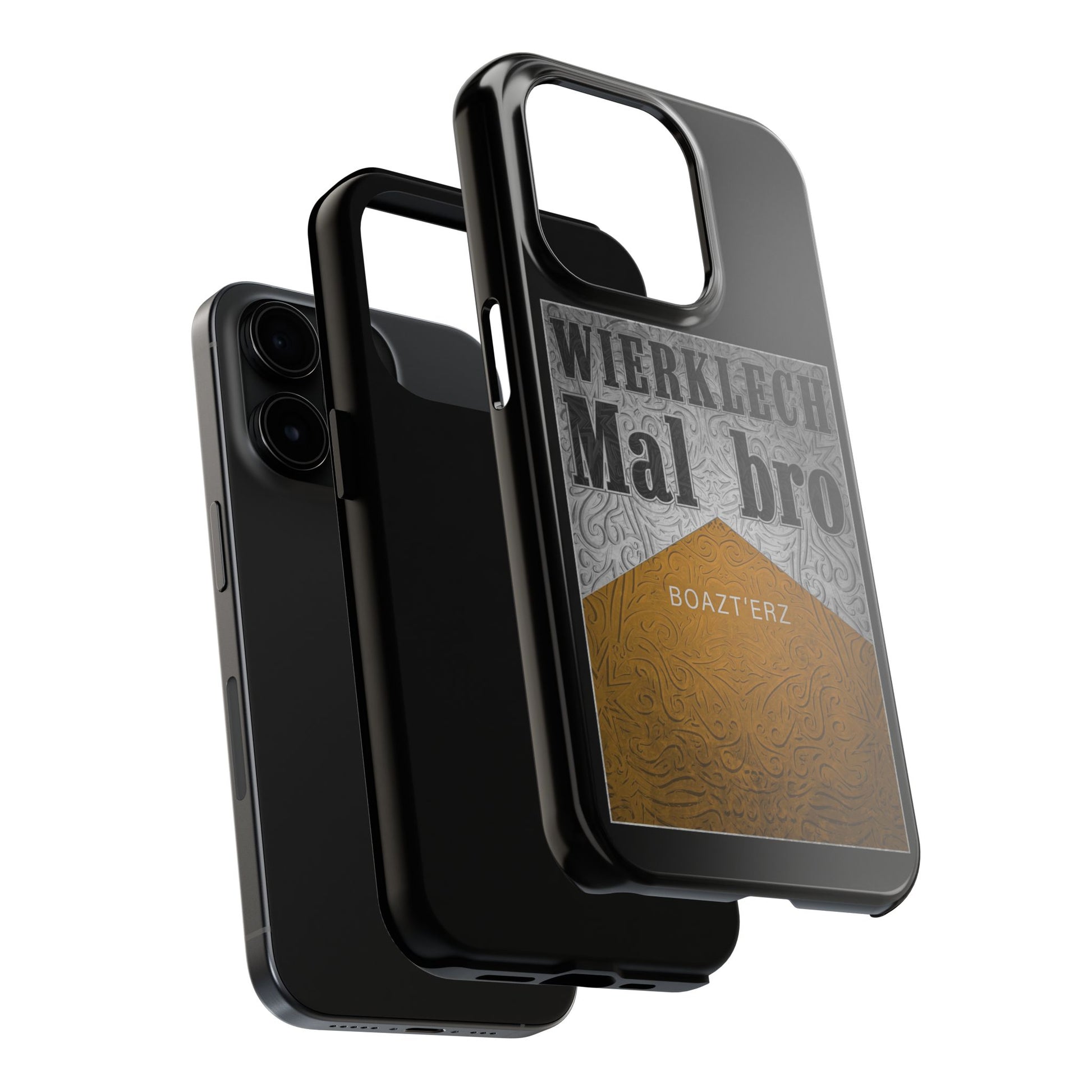 MAL BRO - GOLD - Protective Phone Case
