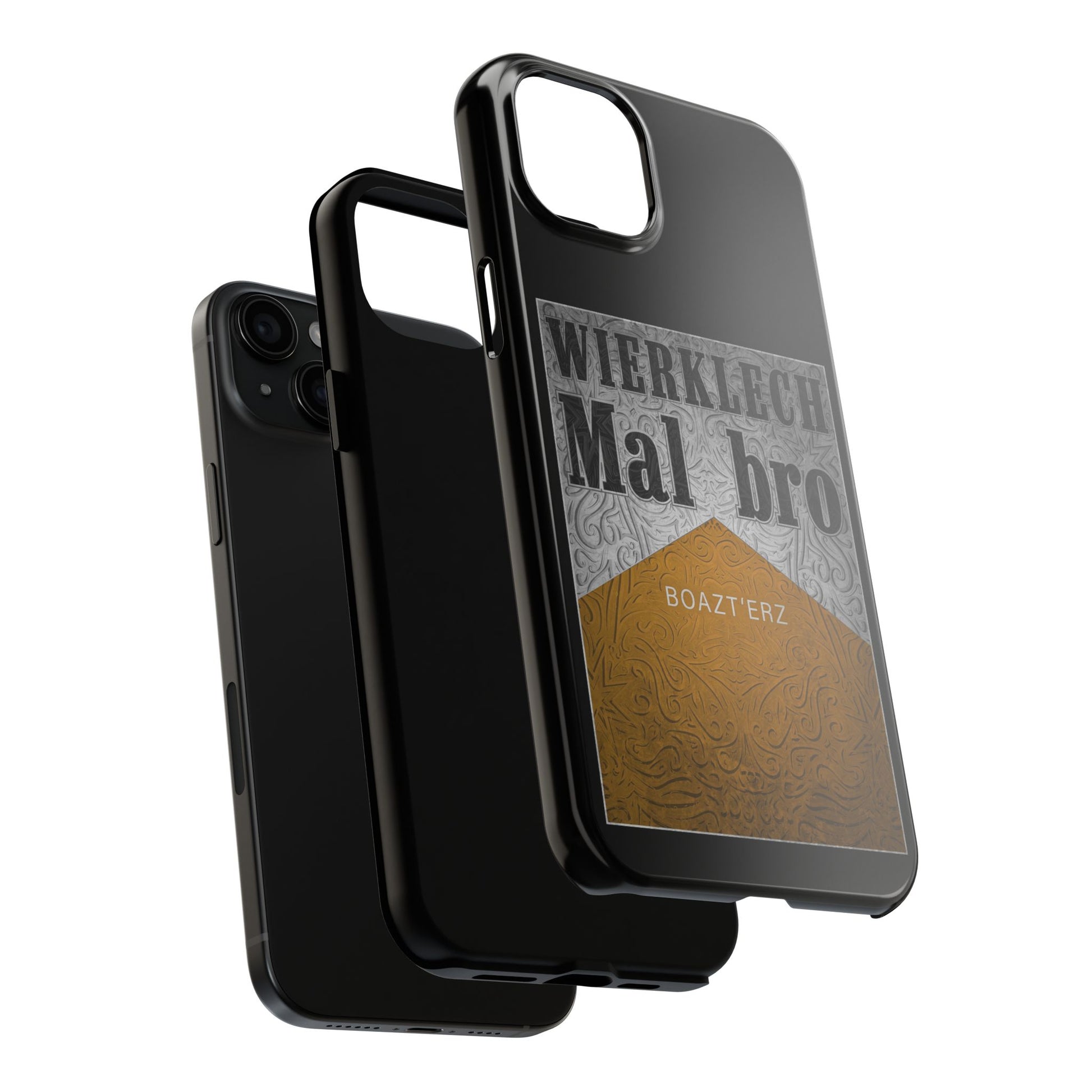 MAL BRO - GOLD - Protective Phone Case