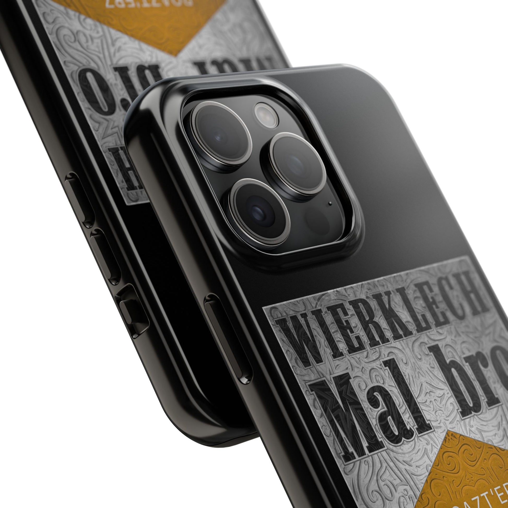 MAL BRO - GOLD - Protective Phone Case