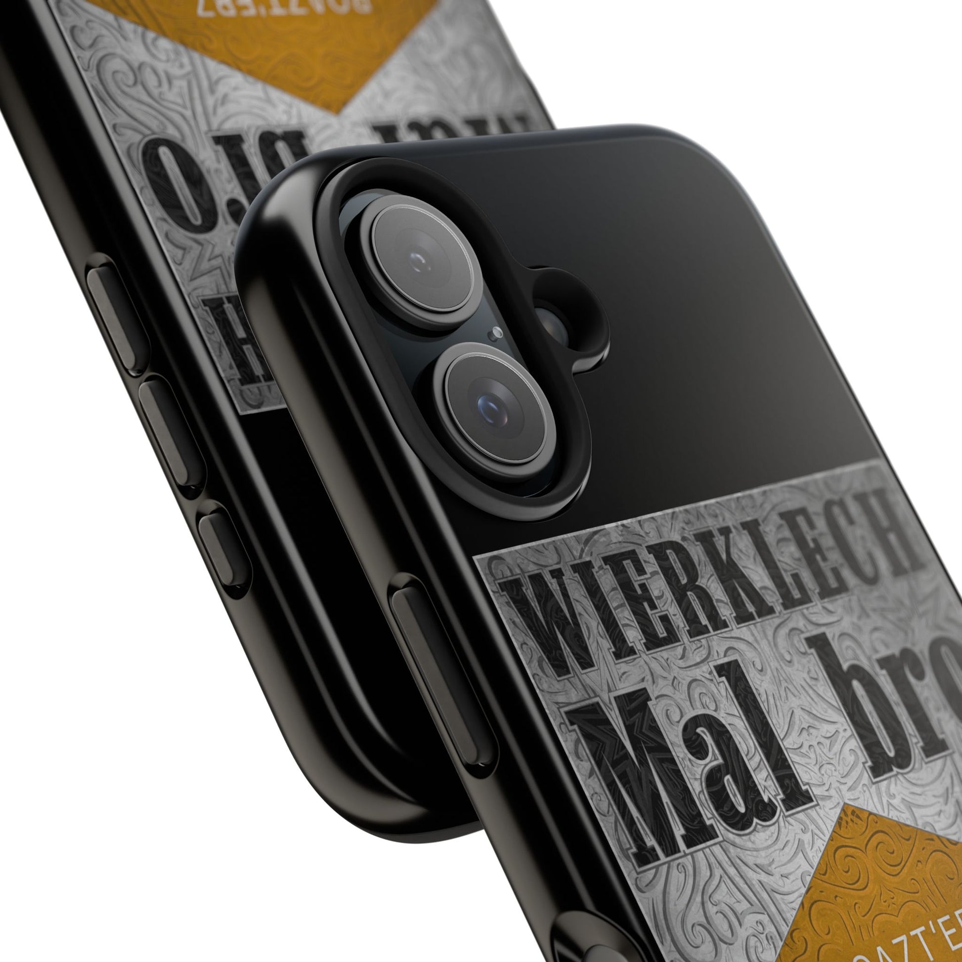 MAL BRO - GOLD - Protective Phone Case
