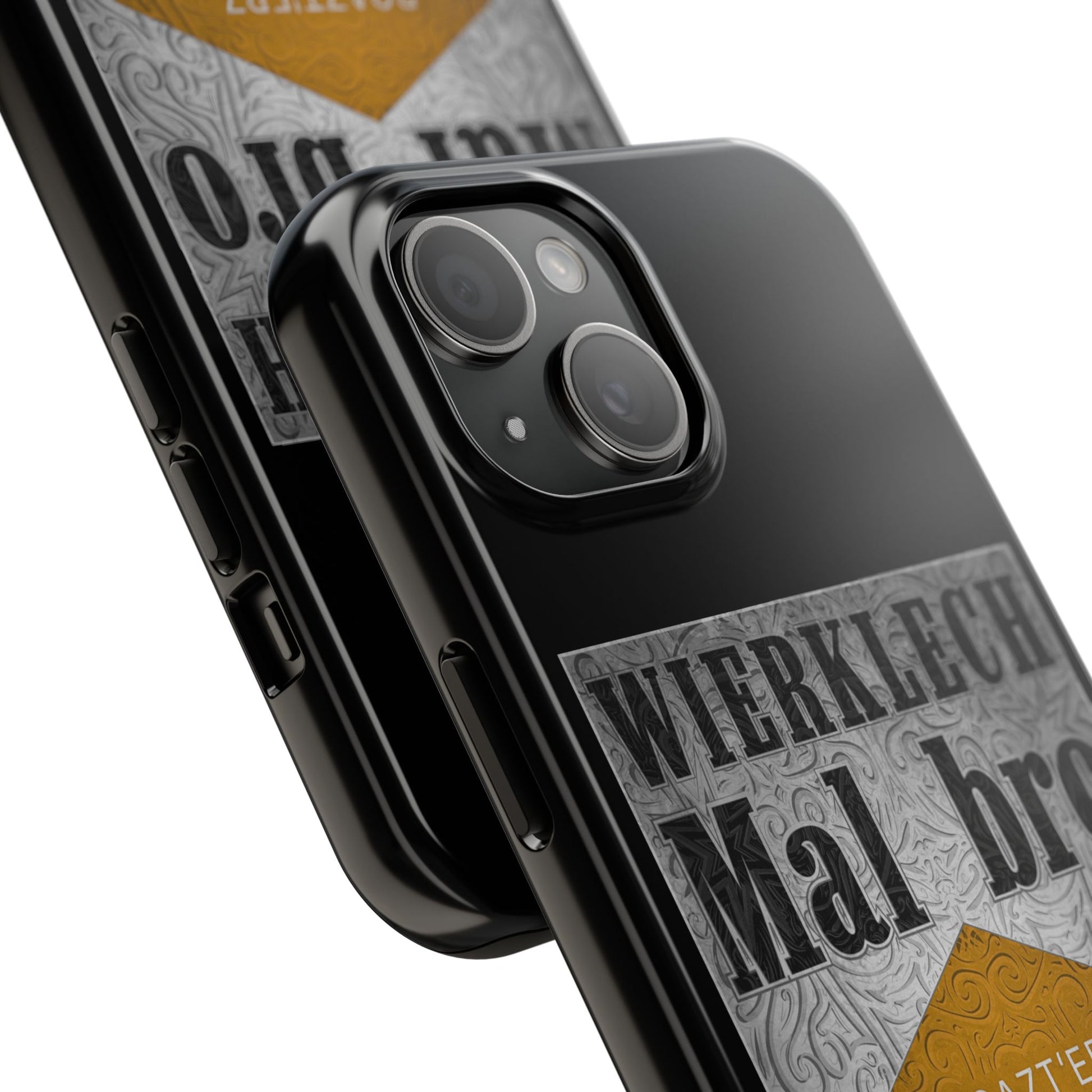 MAL BRO - GOLD - Protective Phone Case