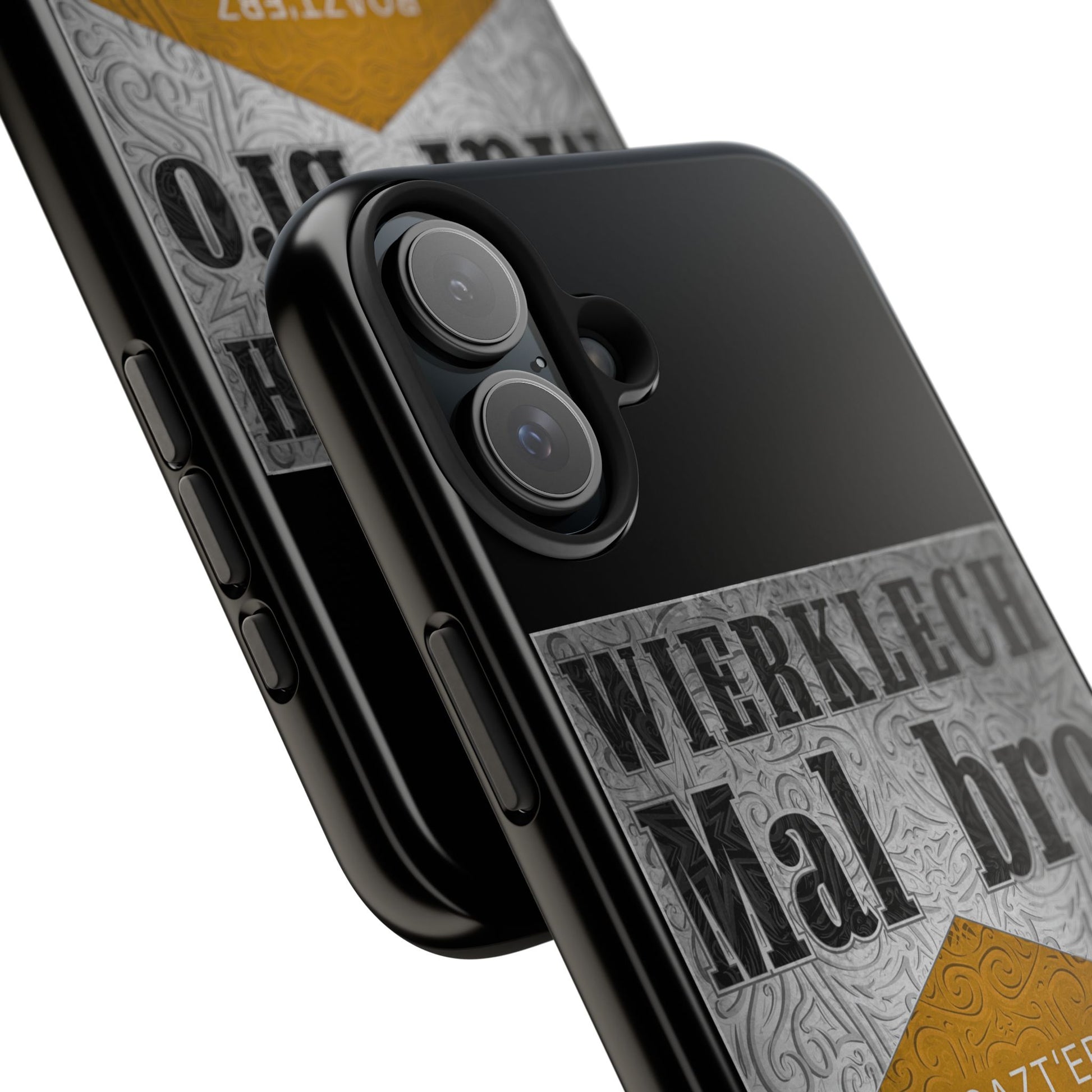 MAL BRO - GOLD - Protective Phone Case