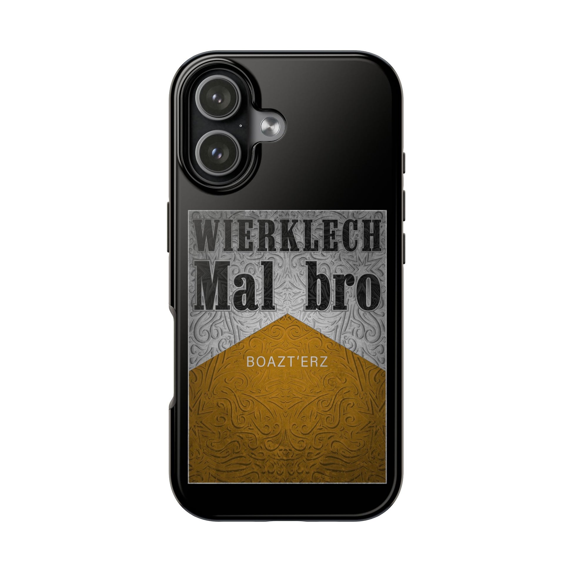 MAL BRO - GOLD - Protective Phone Case