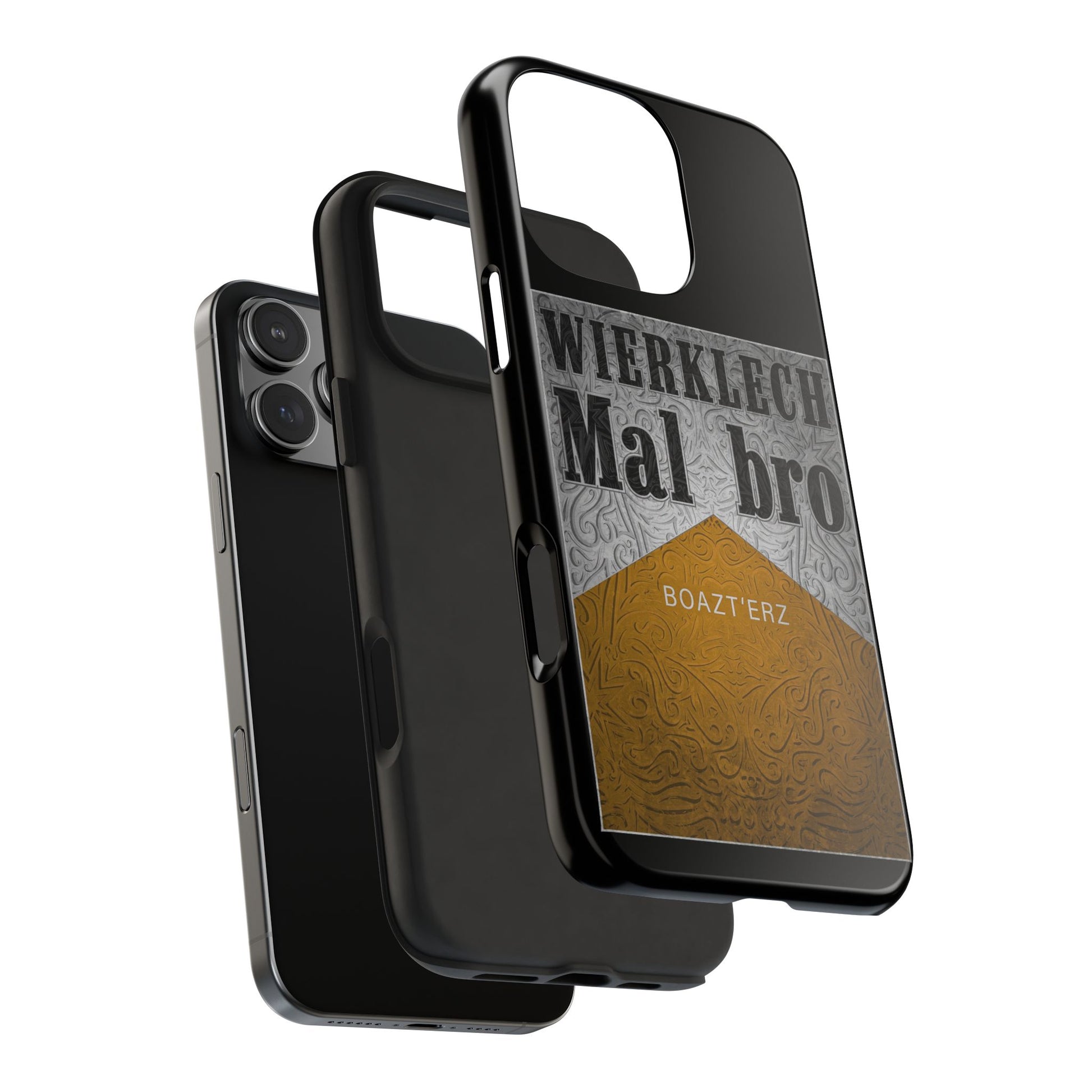 MAL BRO - GOLD - Protective Phone Case