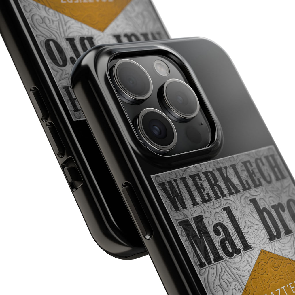 MAL BRO - GOLD - Protective Phone Case