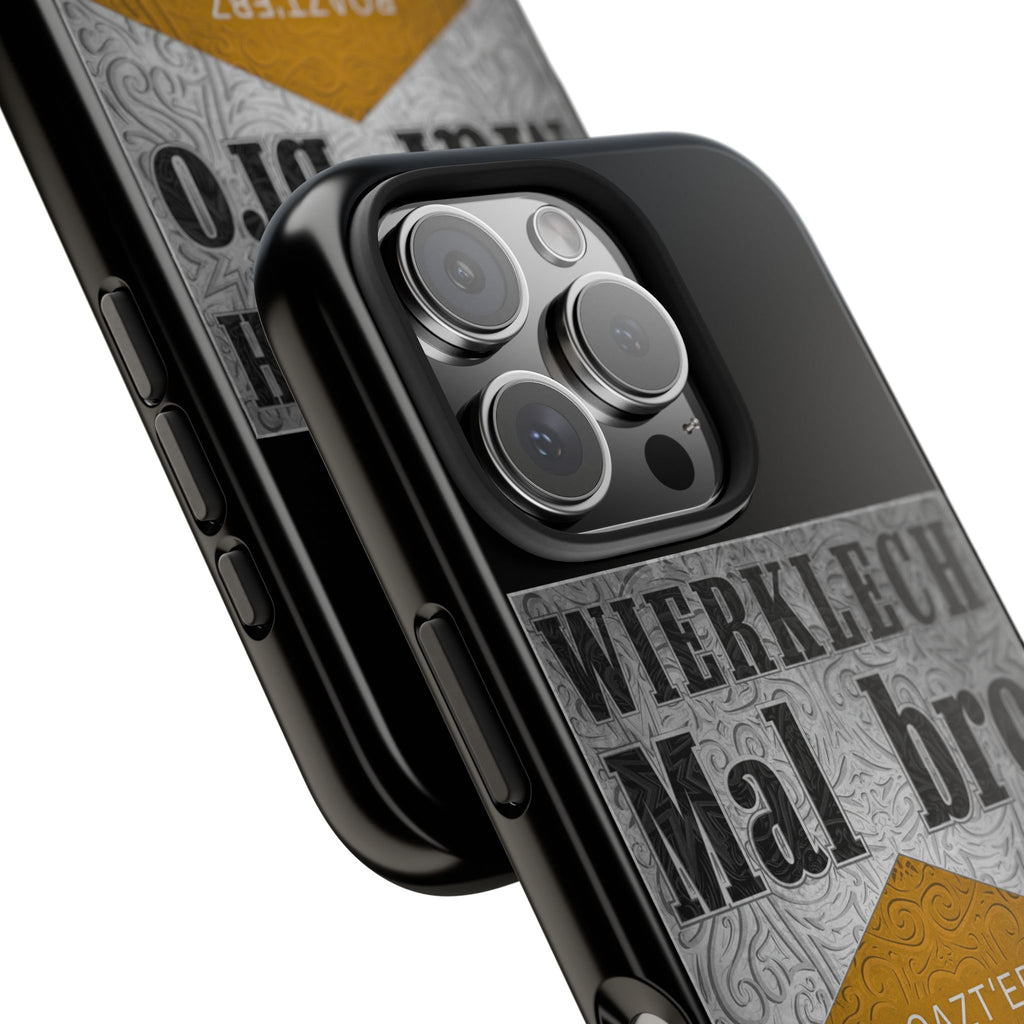 MAL BRO - GOLD - Protective Phone Case