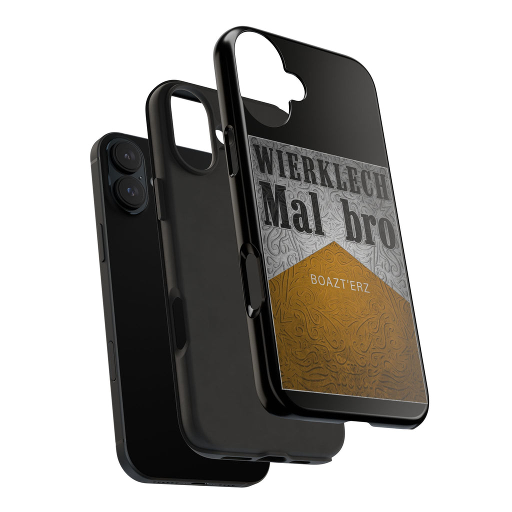 MAL BRO - GOLD - Protective Phone Case