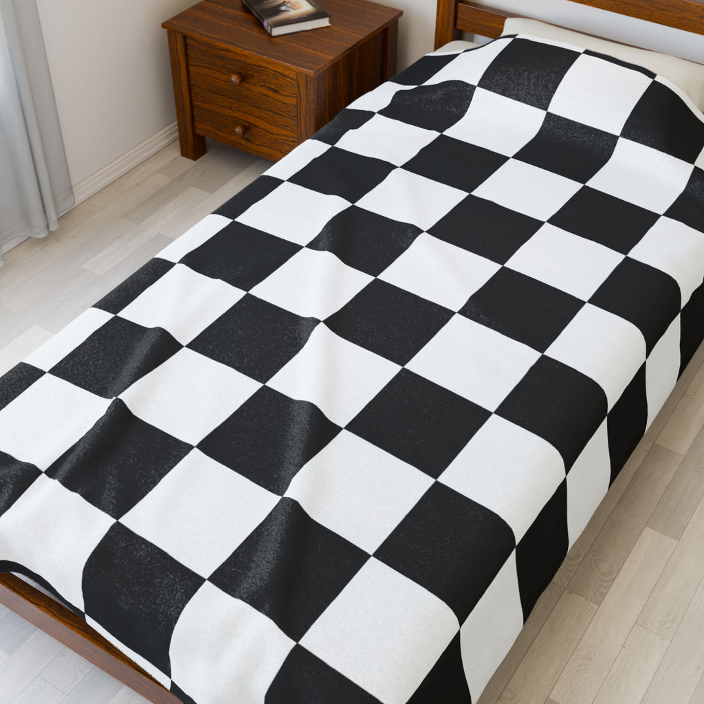 CHESSBOARD PATTERN - BLANKET